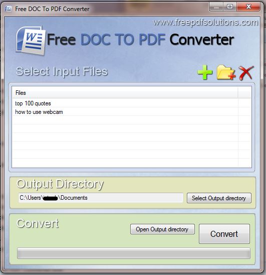 Convert Microsoft Word documents to Adobe PDF
